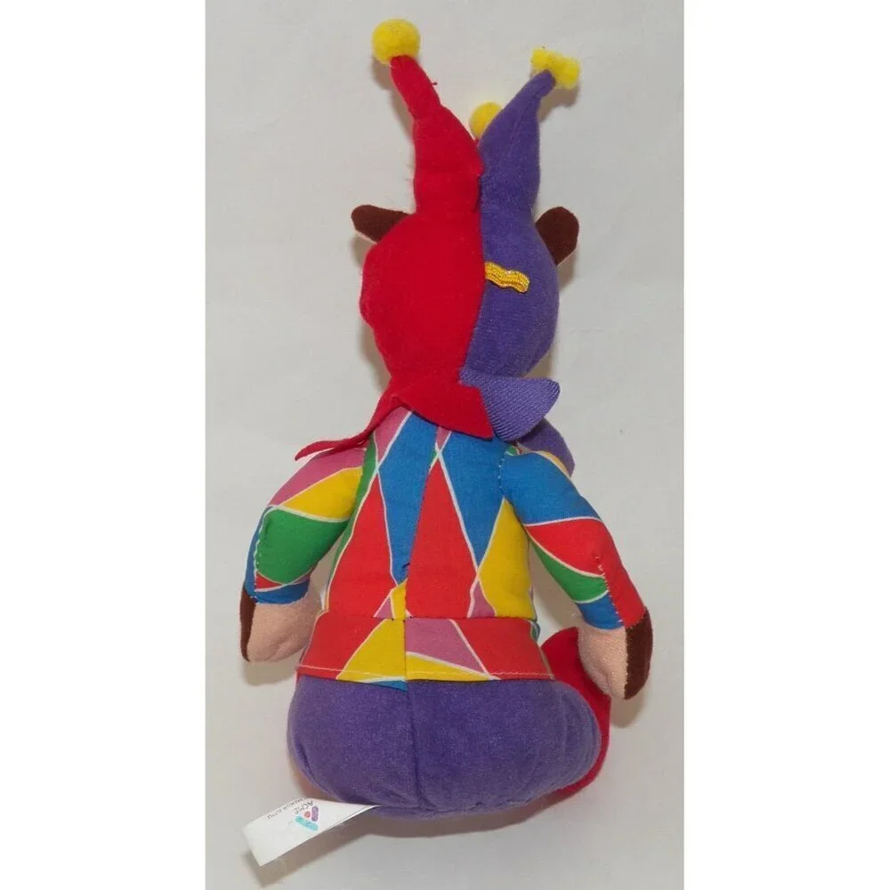 VTG Jester Bear ACME 1994 Plush Stuffed Animal Toy FLAW AS IS
